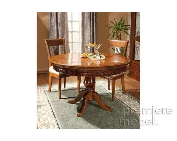 Стол круглый (мореный орех)