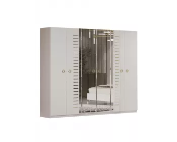 фото для Шкаф Тиффани 6дв. (Крем, Золото)