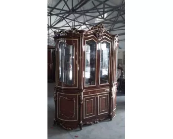 фото для Витрина Джоконда 4дв. (Темный орех)