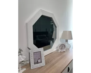 Зеркало Стелла белый