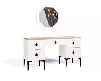 Туалетный столик Стелла белый