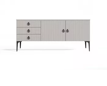 Тумба Стелла ярко серый