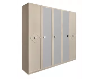 Шкаф Фелисия 5-дверный бежевый
