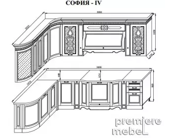 фото для Кухня София-4