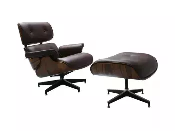 Кресло EAMES LOUNGE CHAIR с оттоманкой  /  727