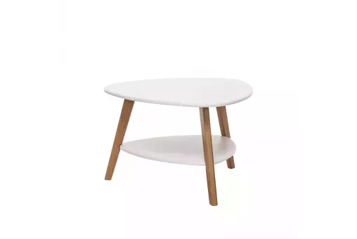 Стол журнальный Leset Джилонг Белый 