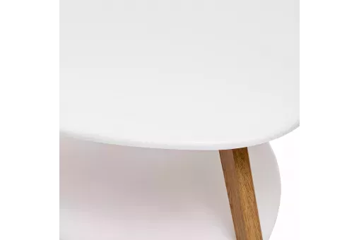 Стол журнальный Leset Джилонг Белый 