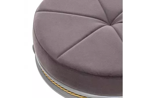 Банкетка Leset Глория Серый ясень V19 коричнево-красный