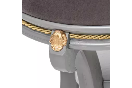 Банкетка Leset Глория Серый ясень V19 коричнево-красный