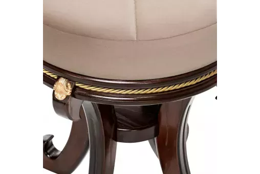 Банкетка Leset Глория Орех V18 бежевый