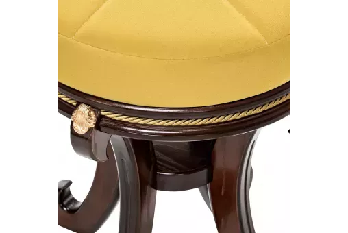 Банкетка Leset Глория Орех V28 желтый