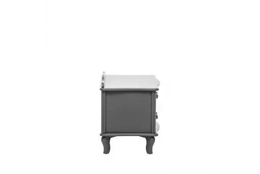 Тумба прикроватная Leset Джульетта (2 ящ.) Серый ясень 