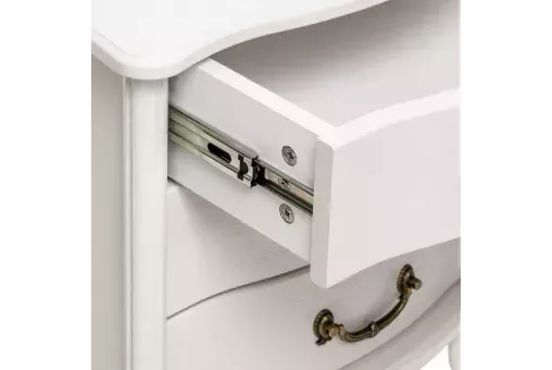 Тумба прикроватная Leset Джульетта (3 ящ.) Молочный дуб 