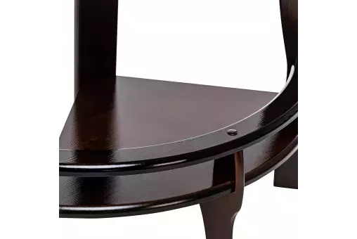Этажерка Leset Грейс угловая Орех 