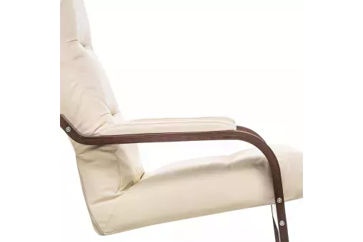 Кресло Leset Оскар Орех текстура Dundi 112