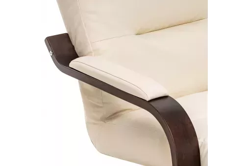 Кресло Leset Оскар Орех текстура Dundi 112