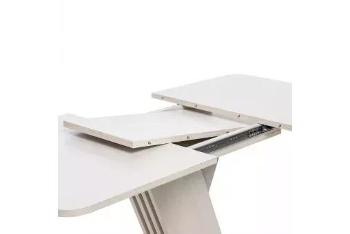 Стол раздвижной Leset Гросс Бодега белый - компаньон Серый 