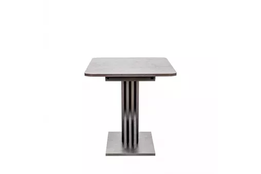 Стол раздвижной Leset Гросс Камень темный - компаньон Графит 