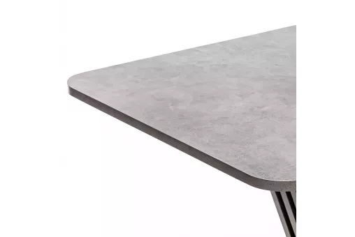 Стол раздвижной Leset Гросс Камень темный - компаньон Графит 