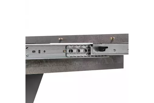 Стол раздвижной Leset Гросс Камень темный - компаньон Графит 