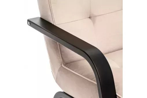 Кресло Leset Модена Венге V18 бежевый