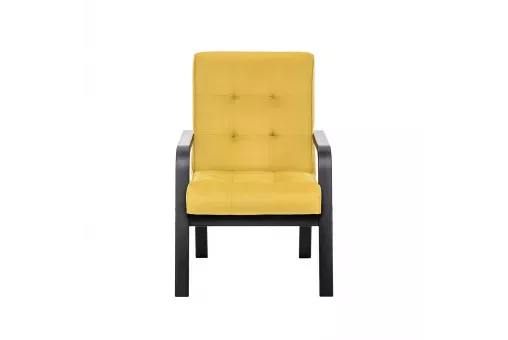 Кресло Leset Модена Венге V28 желтый