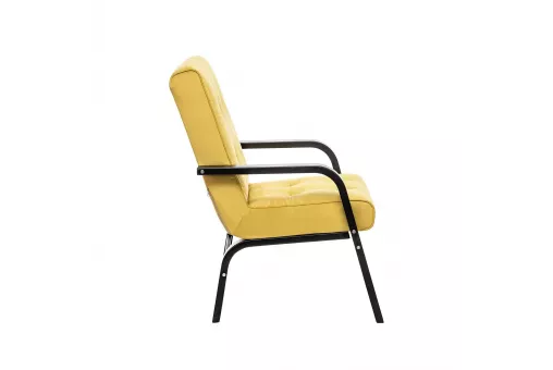 Кресло Leset Модена Венге V28 желтый