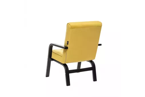Кресло Leset Модена Венге V28 желтый