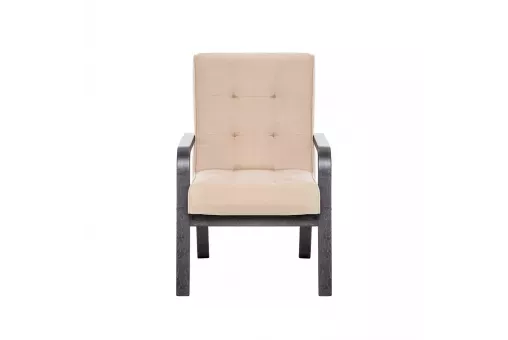 Кресло Leset Модена Венге текстура V18 бежевый