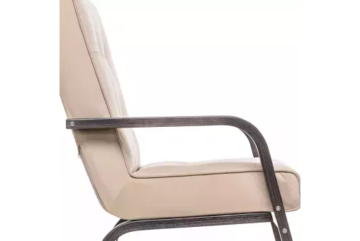 Кресло Leset Модена Венге текстура V18 бежевый