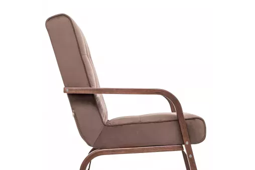 Кресло Leset Модена Орех текстура V23 молочный шоколад