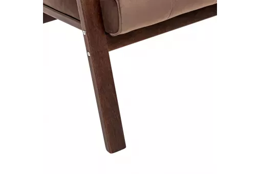 Кресло Leset Модена Орех текстура V23 молочный шоколад