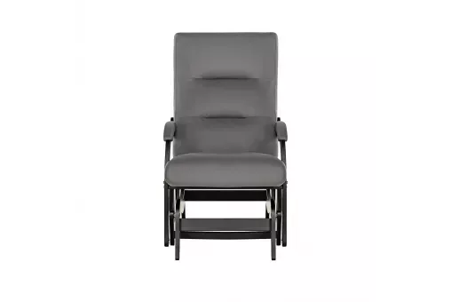 Кресло-маятник Leset Дэми Венге V32 серый