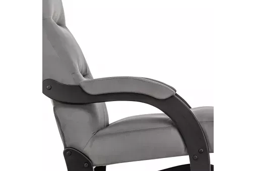 Кресло-маятник Leset Дэми Венге V32 серый