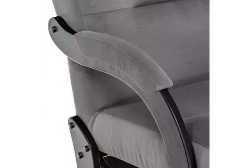 Кресло-маятник Leset Дэми Венге V32 серый