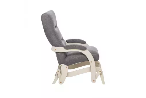 Кресло-маятник Leset Дэми Слоновая кость Malmo 90