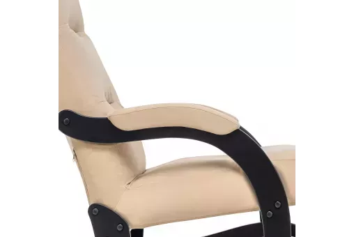 Кресло-маятник Leset Дэми Венге V18 бежевый