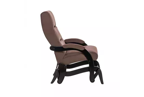 Кресло-маятник Leset Дэми Венге V23 молочный шоколад