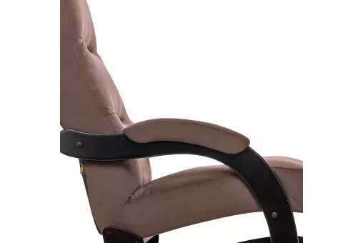 Кресло-маятник Leset Дэми Венге V23 молочный шоколад