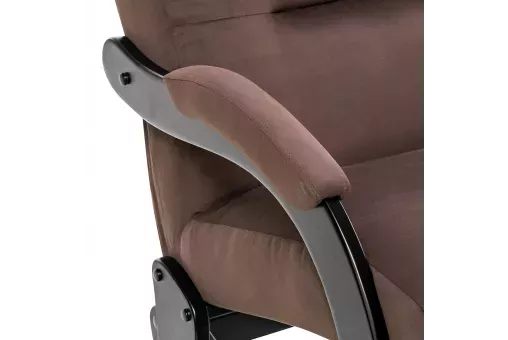 Кресло-маятник Leset Дэми Венге V23 молочный шоколад