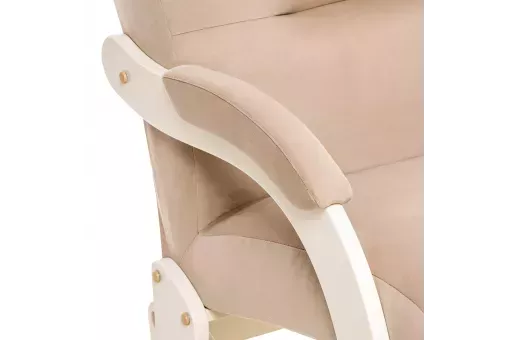 Кресло-маятник Leset Дэми Слоновая кость V18 бежевый