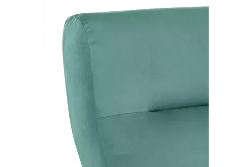 Кресло-маятник Leset Дэми Венге V43 зелёный