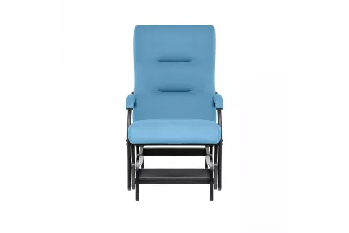 Кресло-маятник Leset Дэми Венге V47 синий