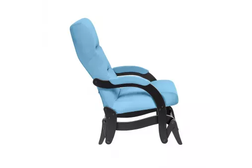 Кресло-маятник Leset Дэми Венге V47 синий