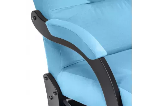 Кресло-маятник Leset Дэми Венге V47 синий