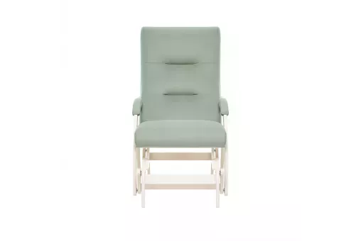 Кресло-маятник Leset Дэми Слоновая кость V14 бирюзовый