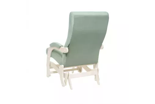 Кресло-маятник Leset Дэми Слоновая кость V14 бирюзовый