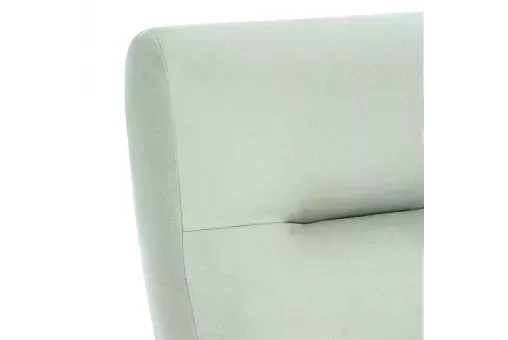 Кресло-маятник Leset Дэми Слоновая кость V14 бирюзовый