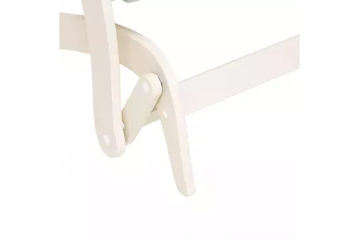 Кресло-маятник Leset Дэми Слоновая кость V14 бирюзовый