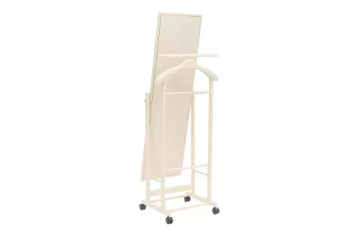 Вешалка с зеркалом Leset Сиэтл Слоновая кость 